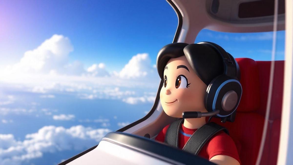 Aprendendo a Voar no Avião do Roblox