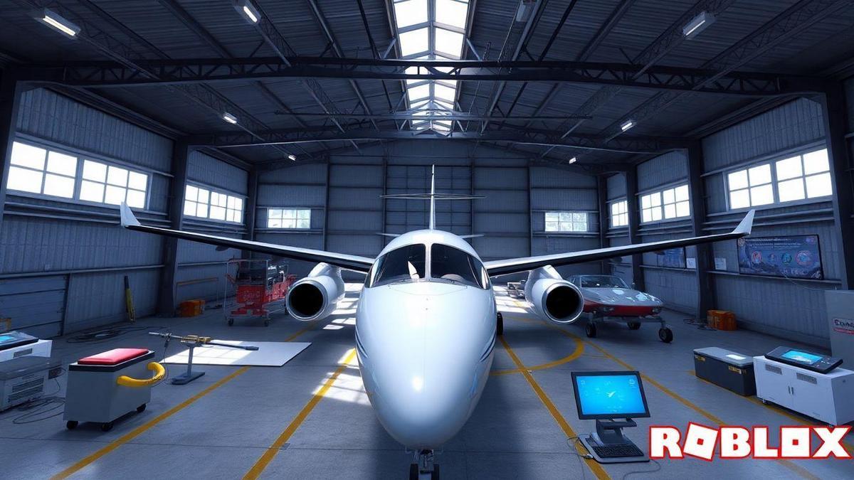 Atualizações do Avião no Roblox