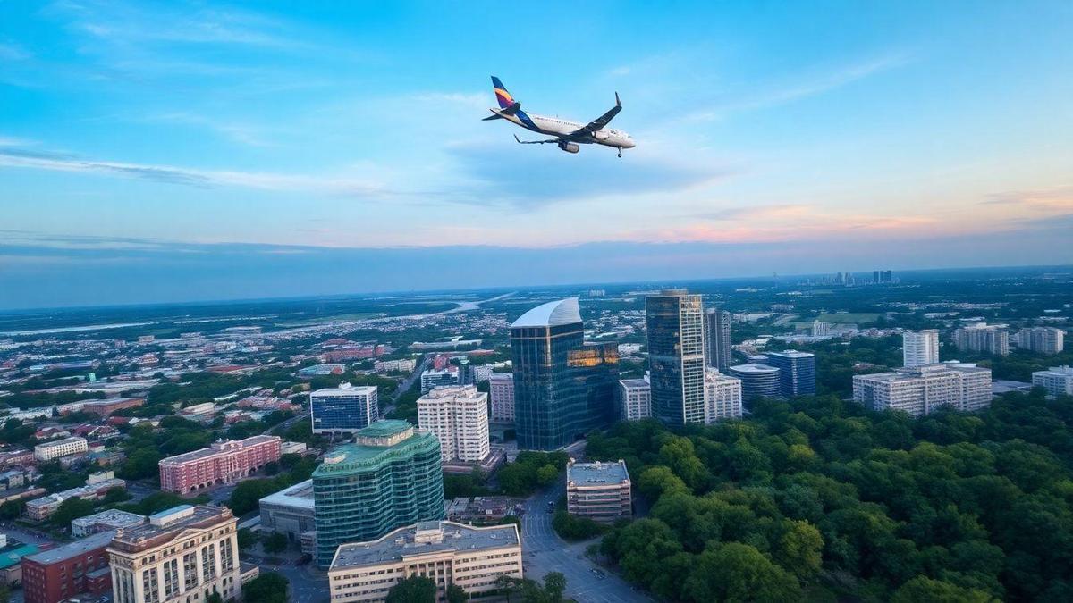 Explorando o Brookhaven com o Novo Avião