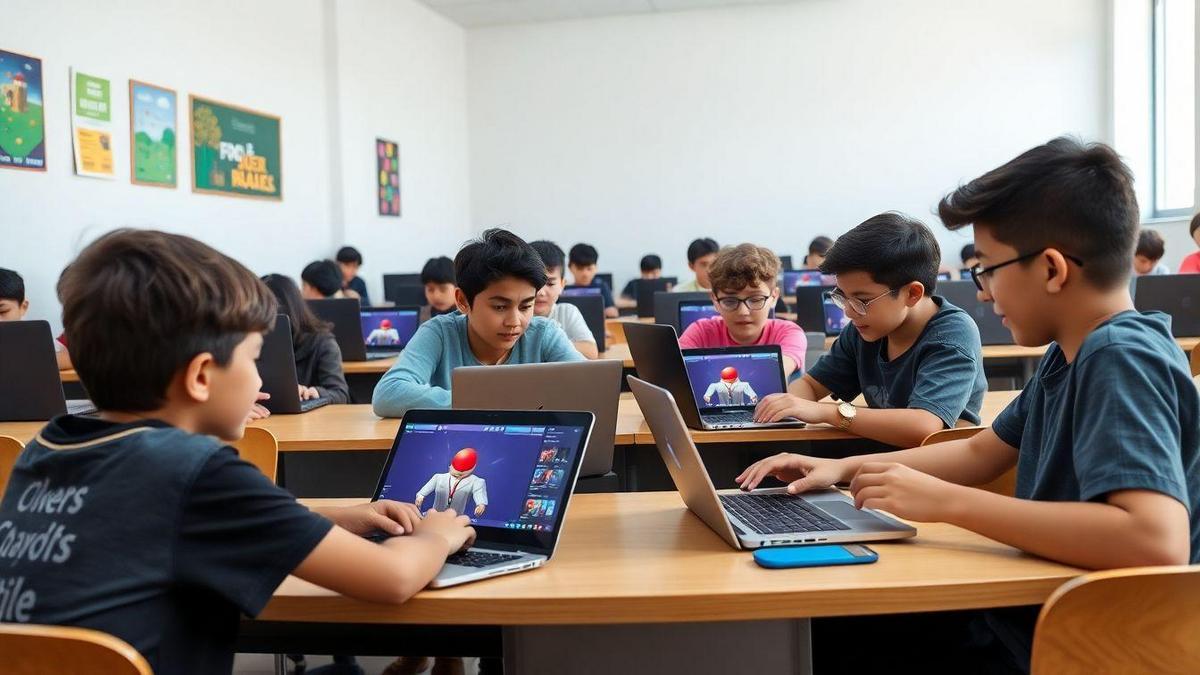 Benefícios de Jogar Roblox Nas Escolas