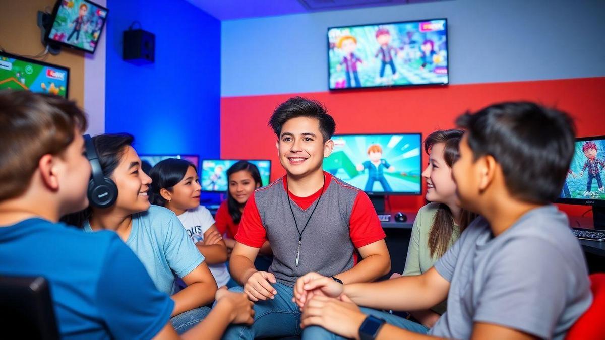 Estratégias para jogar com influenciadores no Roblox