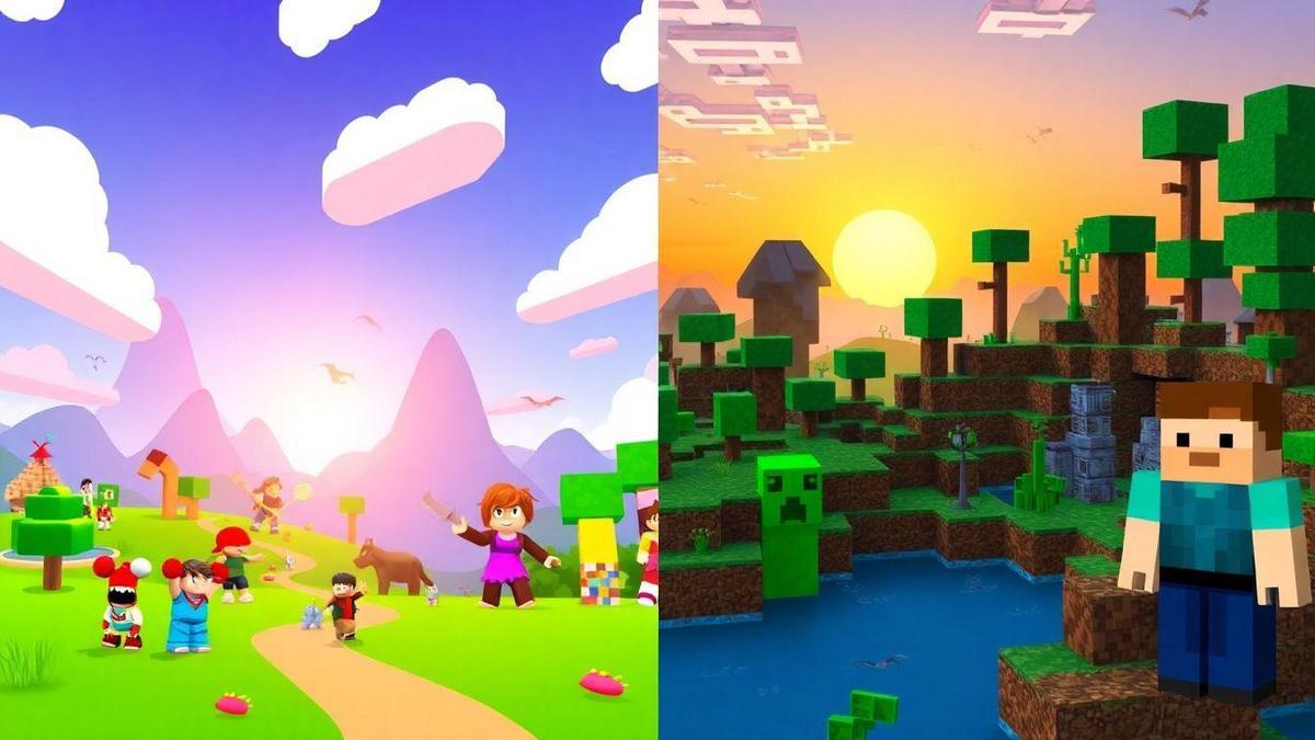 Game Graphics: Roblox vs Minecraft