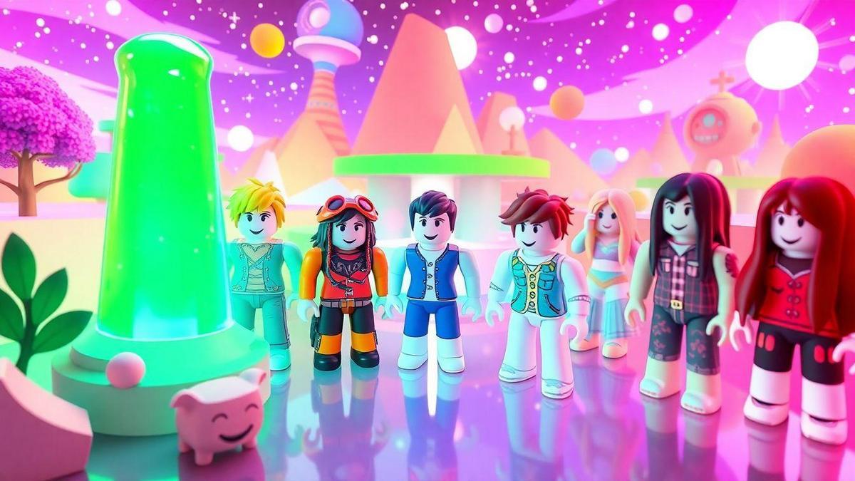 Influenciadores populares no Roblox