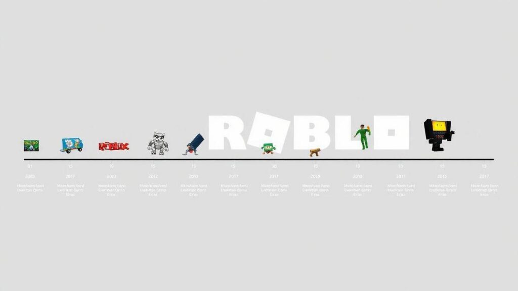 O Desenvolvimento do Roblox ao Longo dos Anos O Desenvolvimento do Roblox ao Longo dos Anos