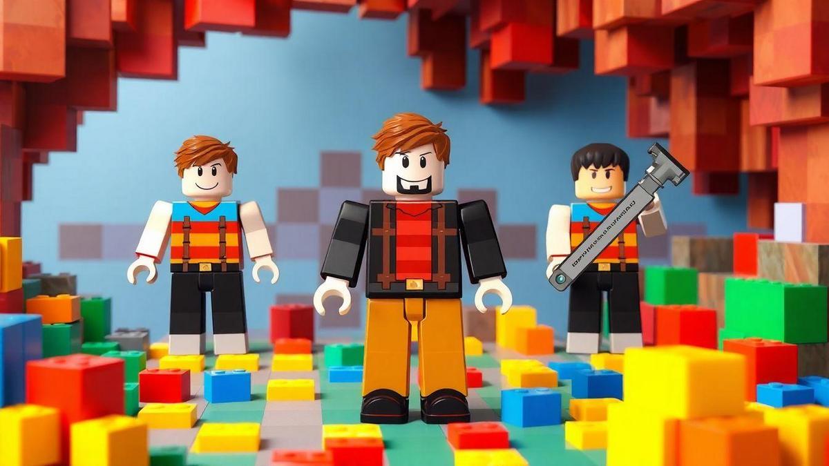 Character Customization in Roblox and Minecraft