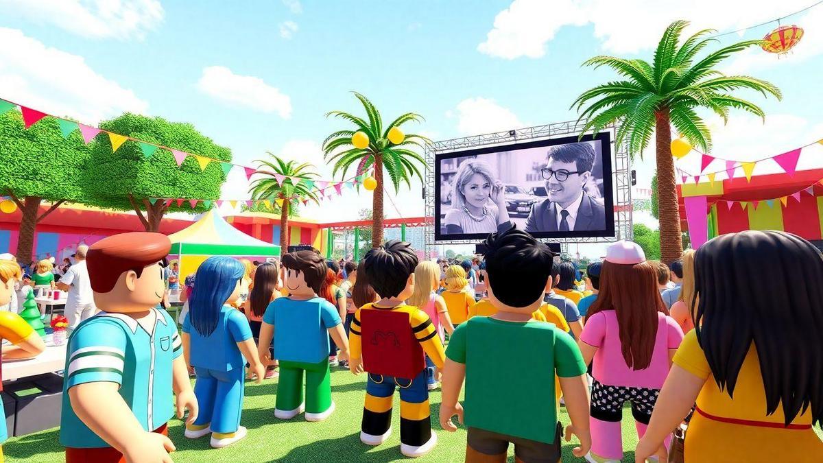Eventos e Comunidade no Mundo do Roblox